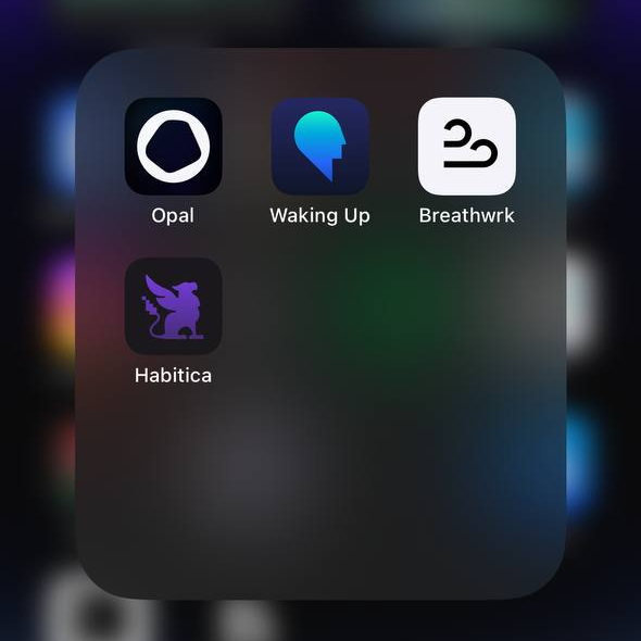 Opal, Waking Up, Breathwrk, Habitica