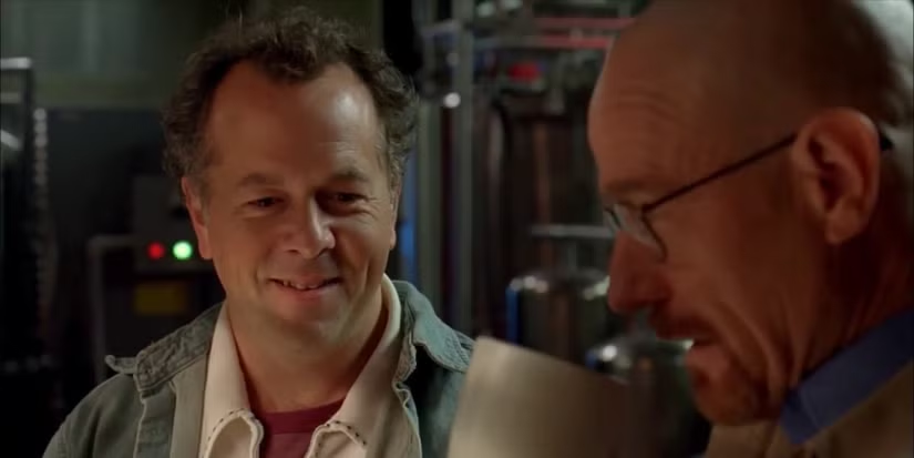 Breaking Badin Gale Boetticher ja Walter White.