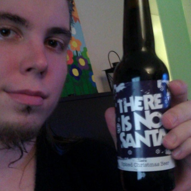 Brewdogin kanelinen jouluolut vuodelta 2011, "There is no Santa".