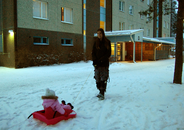 Jouluinen rekiajelu Vadelmakujalla